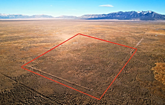 **SOLD** 40.05 acres just north of the town of Alamosa, CO – No HOA/POA, Livestock Permitted – Available W/Owner Financing for $12,500 Down
