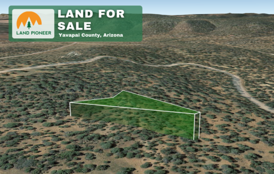 1.13 acres in the stunning high desert of Northern Arizona – Yavapai County for just $49 down & NO Doc Fee. 