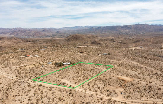 Once in a lifetime opportunity to own 5 acres in Joshua Tree’s most desirable neighborhood – San Bernardino, CA!