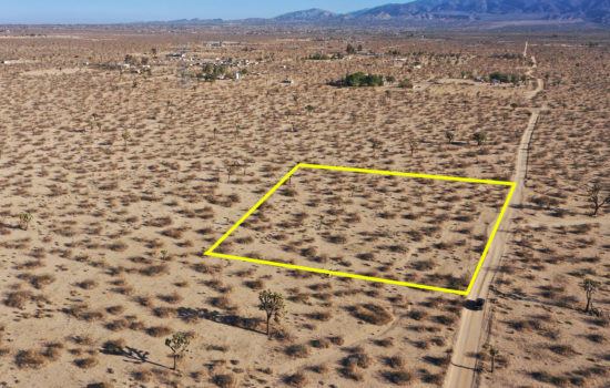 2.52 Acre California Desert Escape in the County of Los Angeles! Grab this deal for just $5,000 down today!