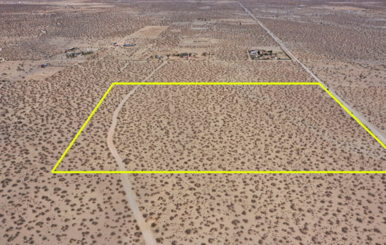 20 Acres On The Outskirts of Phelan, CA W/ Power and Road Frontage 