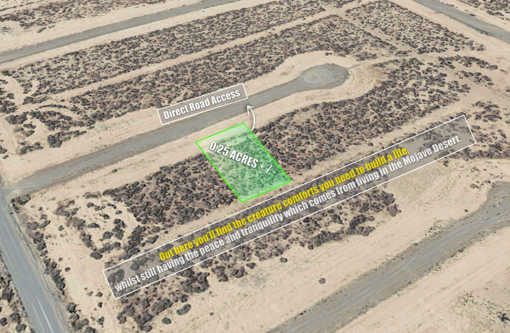 Own This 0.25 Acre Lot in Pahrump, NV For Just 499 Down... The Land